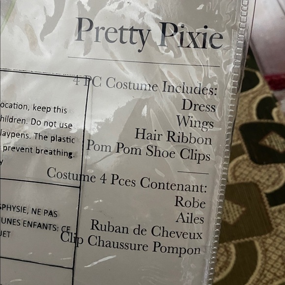 Leg Avenue Pretty Pixie Fairy Costume – 3X/4X – Plus Size – Green – NEW - Picture 4 of 5